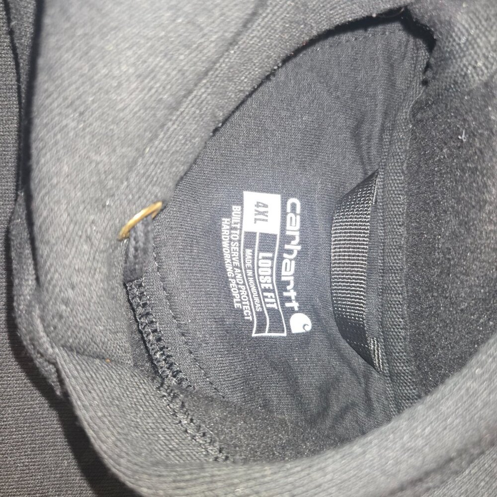 Carhartt Mens Fit Midweight Logo Sleeve Graphic Hoodie - Picture 7 of 8